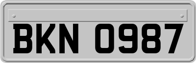 BKN0987