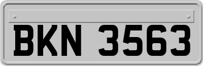 BKN3563