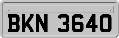 BKN3640