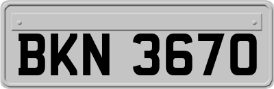 BKN3670