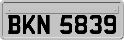 BKN5839