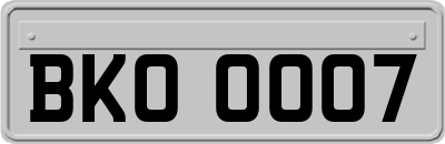 BKO0007
