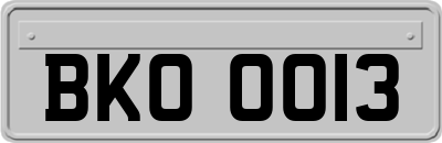 BKO0013
