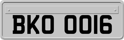 BKO0016