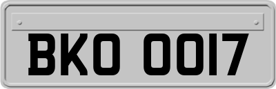BKO0017