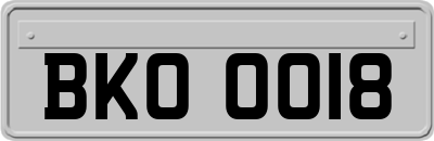 BKO0018