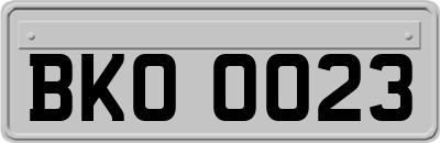 BKO0023
