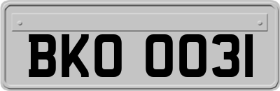 BKO0031