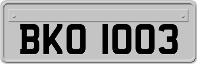 BKO1003
