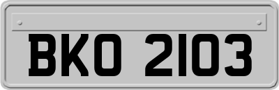 BKO2103