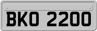 BKO2200