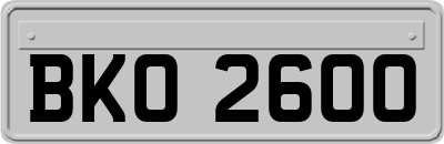 BKO2600