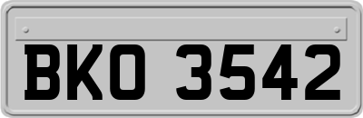 BKO3542