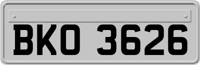 BKO3626