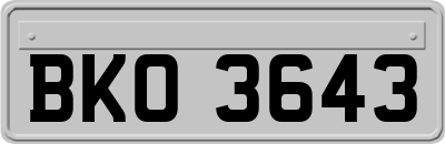 BKO3643