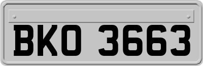BKO3663