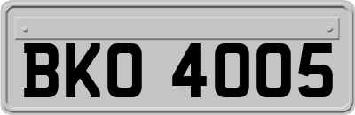 BKO4005