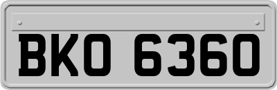 BKO6360