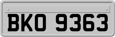 BKO9363