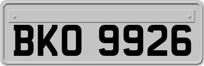 BKO9926