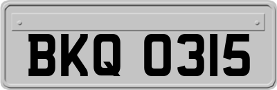 BKQ0315