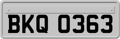 BKQ0363