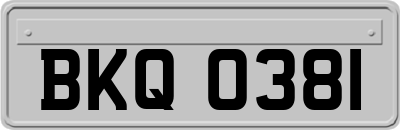 BKQ0381