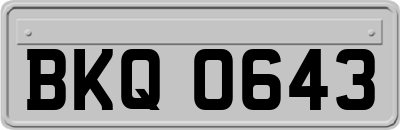 BKQ0643