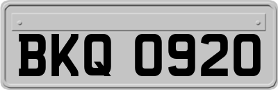 BKQ0920