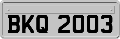 BKQ2003