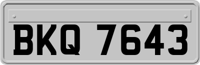 BKQ7643