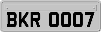 BKR0007