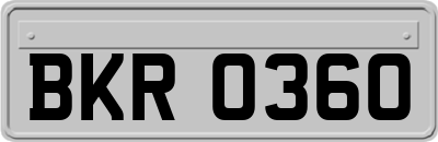 BKR0360
