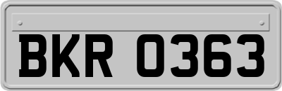 BKR0363