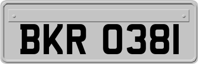 BKR0381