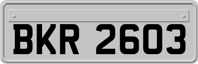 BKR2603
