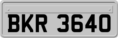 BKR3640