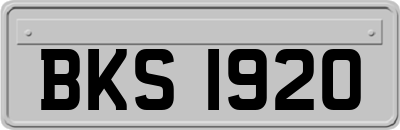 BKS1920