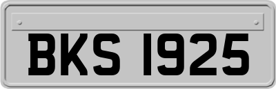 BKS1925