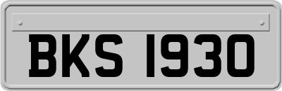 BKS1930