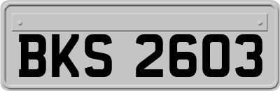 BKS2603