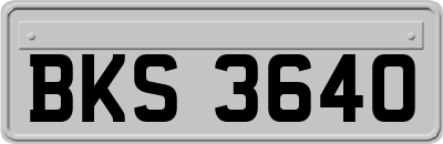 BKS3640