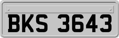 BKS3643