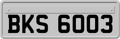BKS6003