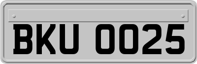 BKU0025