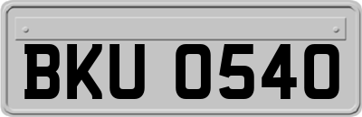 BKU0540