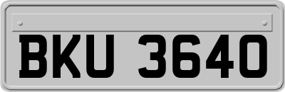 BKU3640