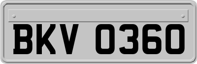 BKV0360