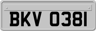 BKV0381