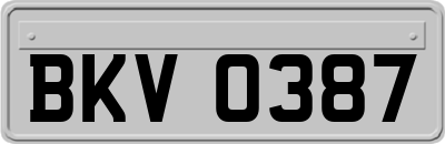 BKV0387